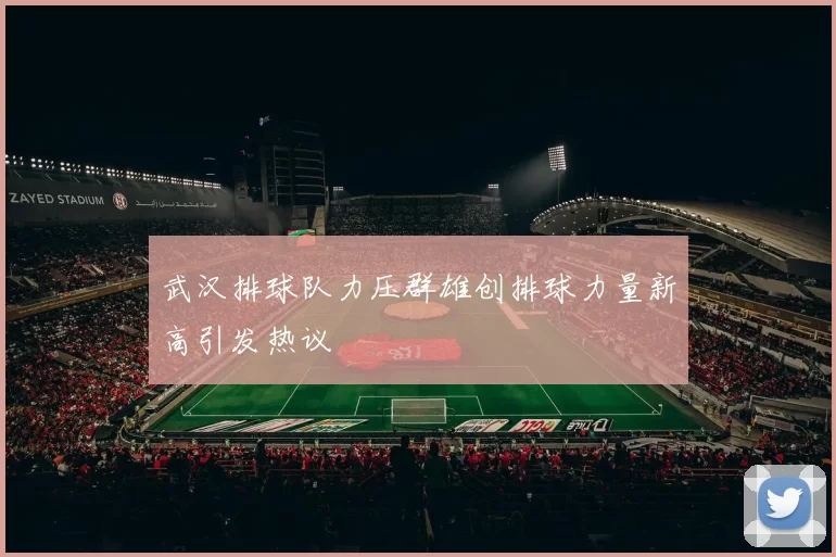 武汉排球队力压群雄创排球力量新高引发热议